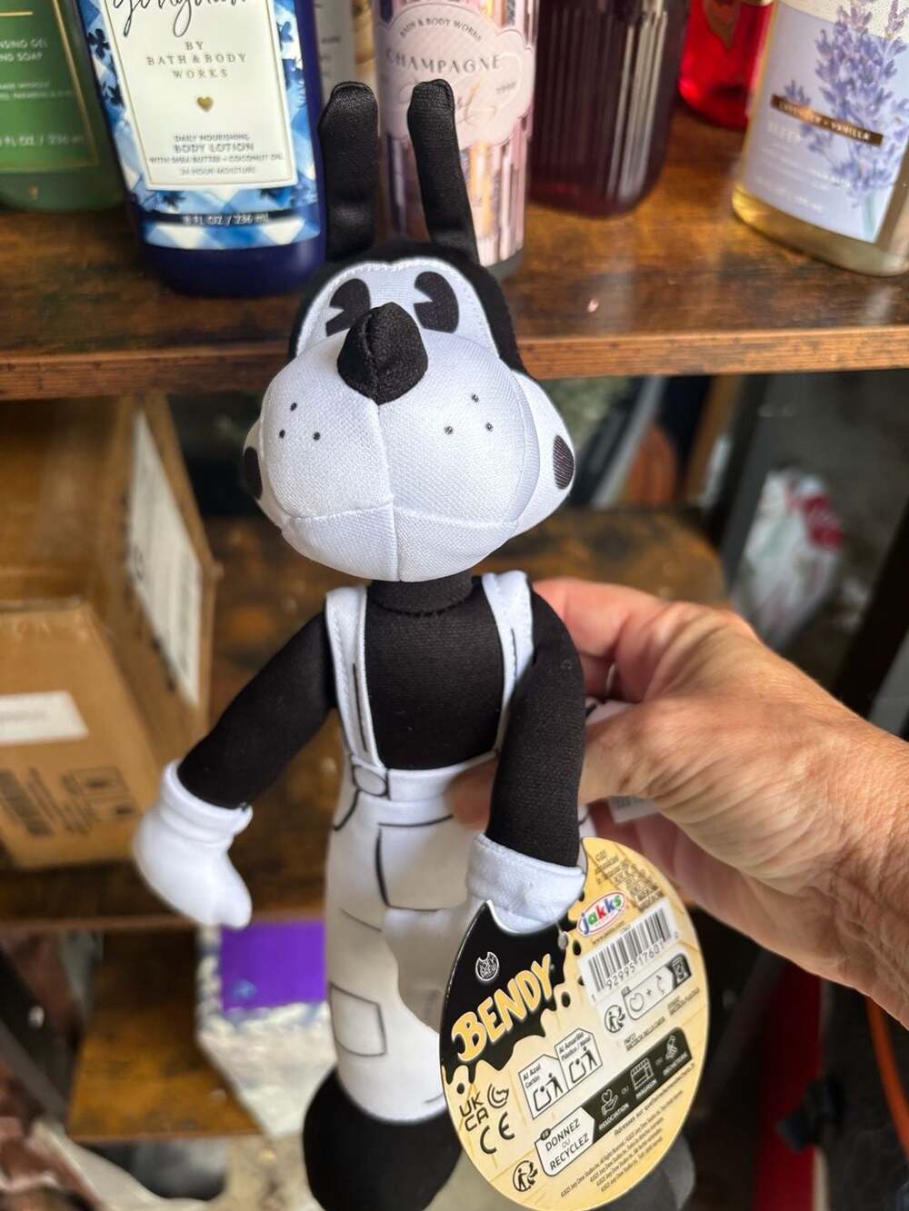 Jakks Pacific Bendy Cartoon Edgar 9 Inch Plush